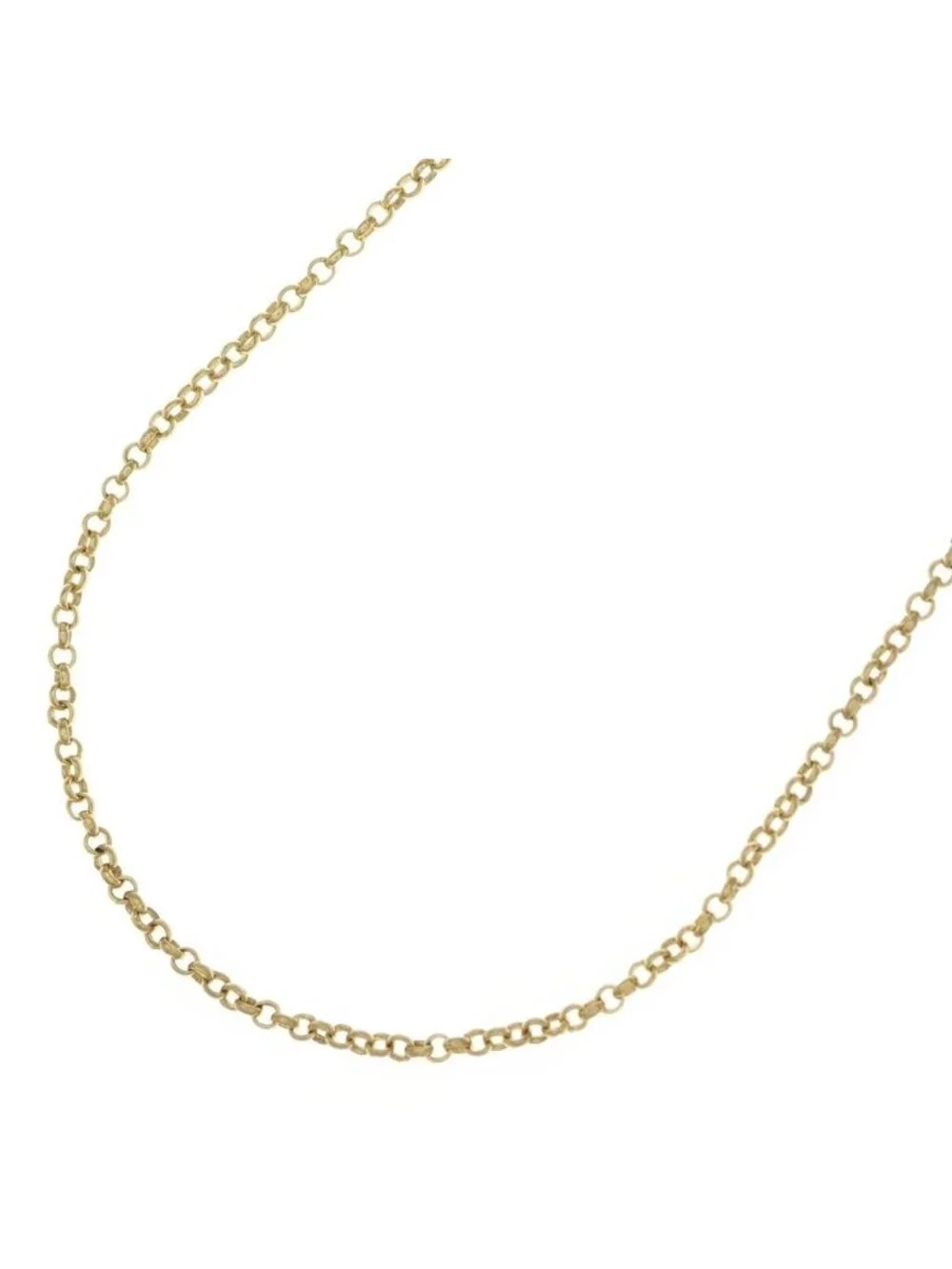 Chrome Hearts 22k Neckchain Roll Chain Necklace Gold